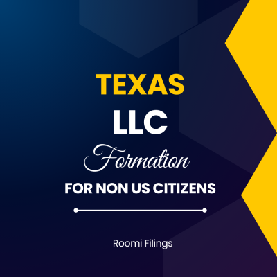 Texas LLC Formation for Non-US Citizens - Roomi Filings